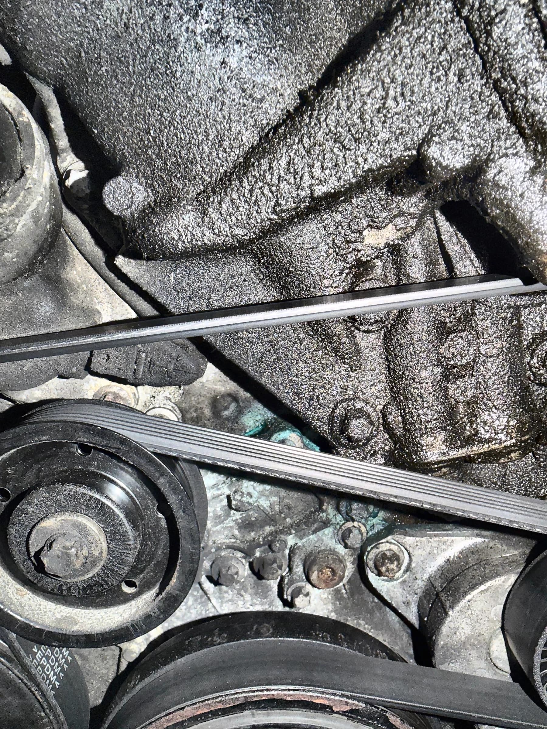 Moe's Garage - belt and oil leak repair